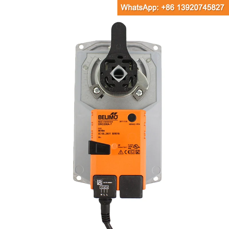 

Belimo DRC230A-7 Поворотный привод для дроссельных клапанов AC230V 35s Open Close Стационарное отопление Вентиляция Кондиционер HVAC