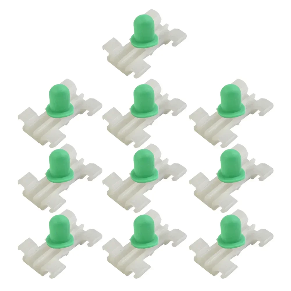 10PCS Side Molding Clips For BMW E46 Car Exterior Side Moulding Door Bumpstrip Retaining Fastener Clips Rivet 51138231130 NEW