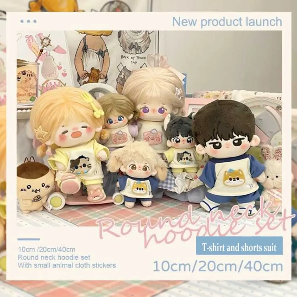 

Футболка и шорты с круглым вырезом, 10/20/40 см