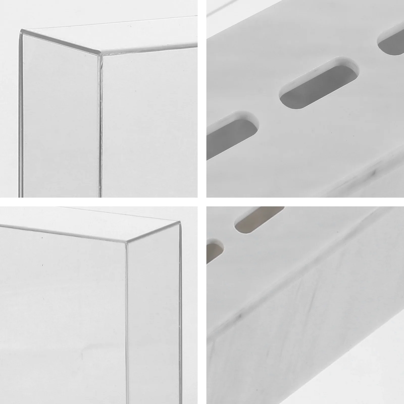 Support de pincettes pour Extension de cils, 8 trous, support organisateur en acrylique, rangement soigné, fournitures d'extension de cils, boîte d'exposition de pincettes