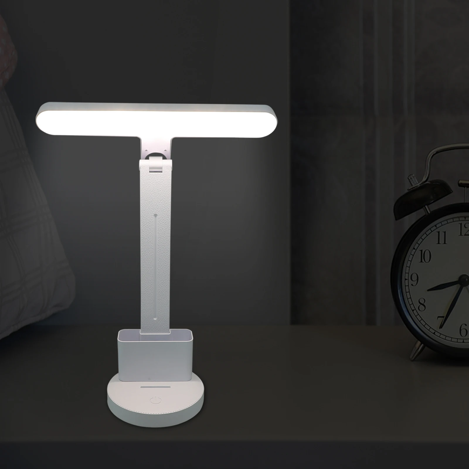 

Rechargeable Bedside Reading 3 Brightness Levels Desk Small Lamp Table Lamp Bedroom Modern Eye Friendly Dorm College
