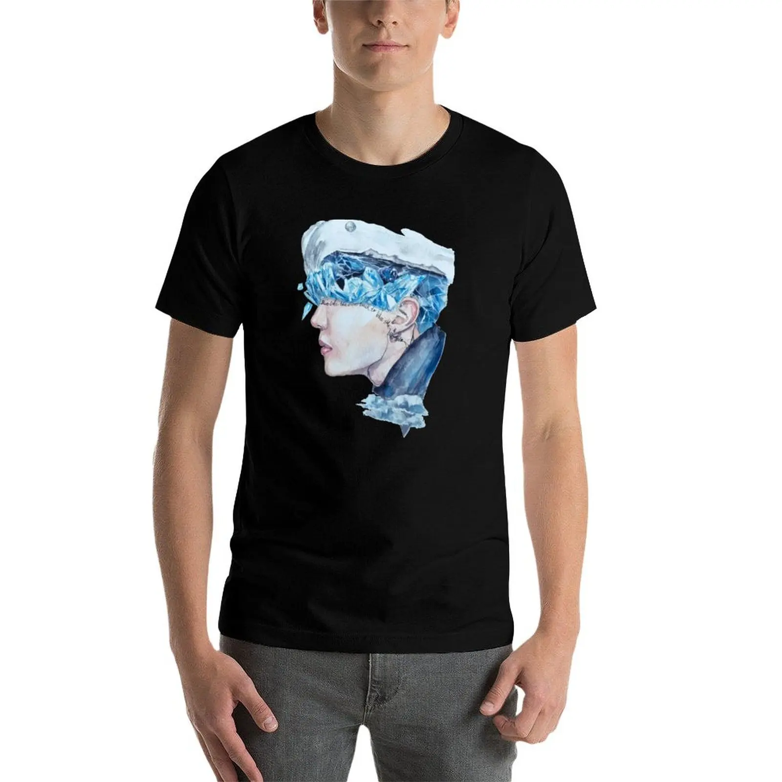 

jhope T-Shirt cotton tshirt 100% funny t shirts dark humor funny t shirts man T-Shirt