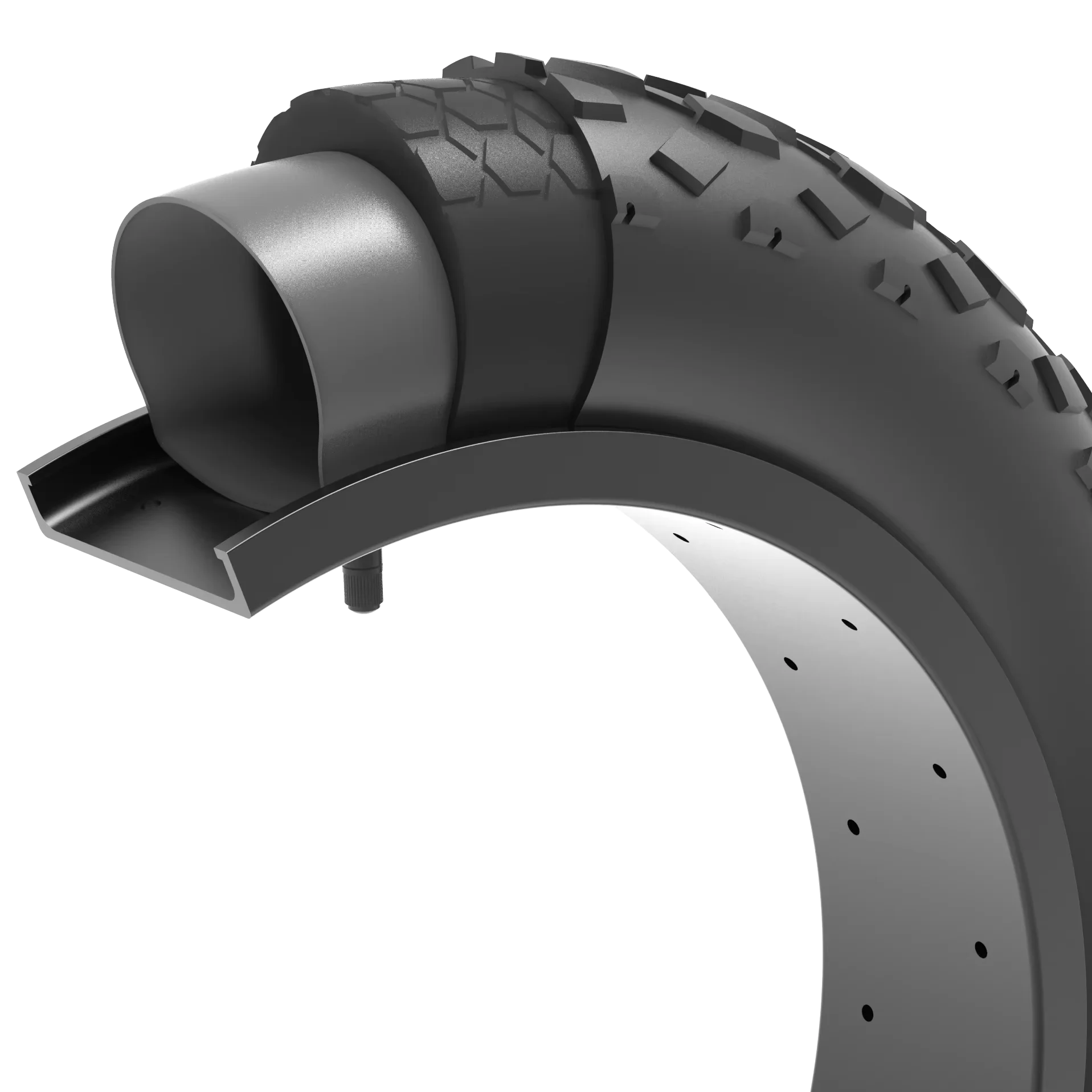 Oembicycle Factory Direct Sale 20x4.0 Tire Liner Armor Tire Anti-puncture Anit Studdy For E-Bike Bicycle Accessories