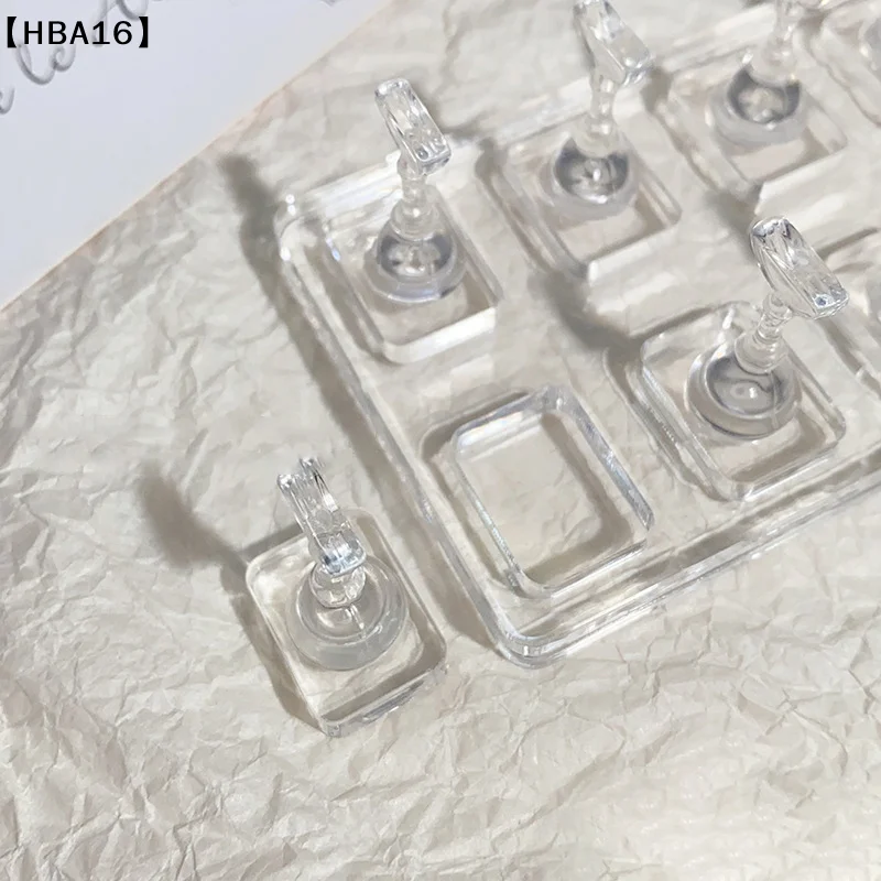 maveraHBA16 Deel1 ensemble affichage d'ongles Non magnétique présentoir d'ongles support de conseils support de pratique d'ongle outils de support de manucure à faire soi-même