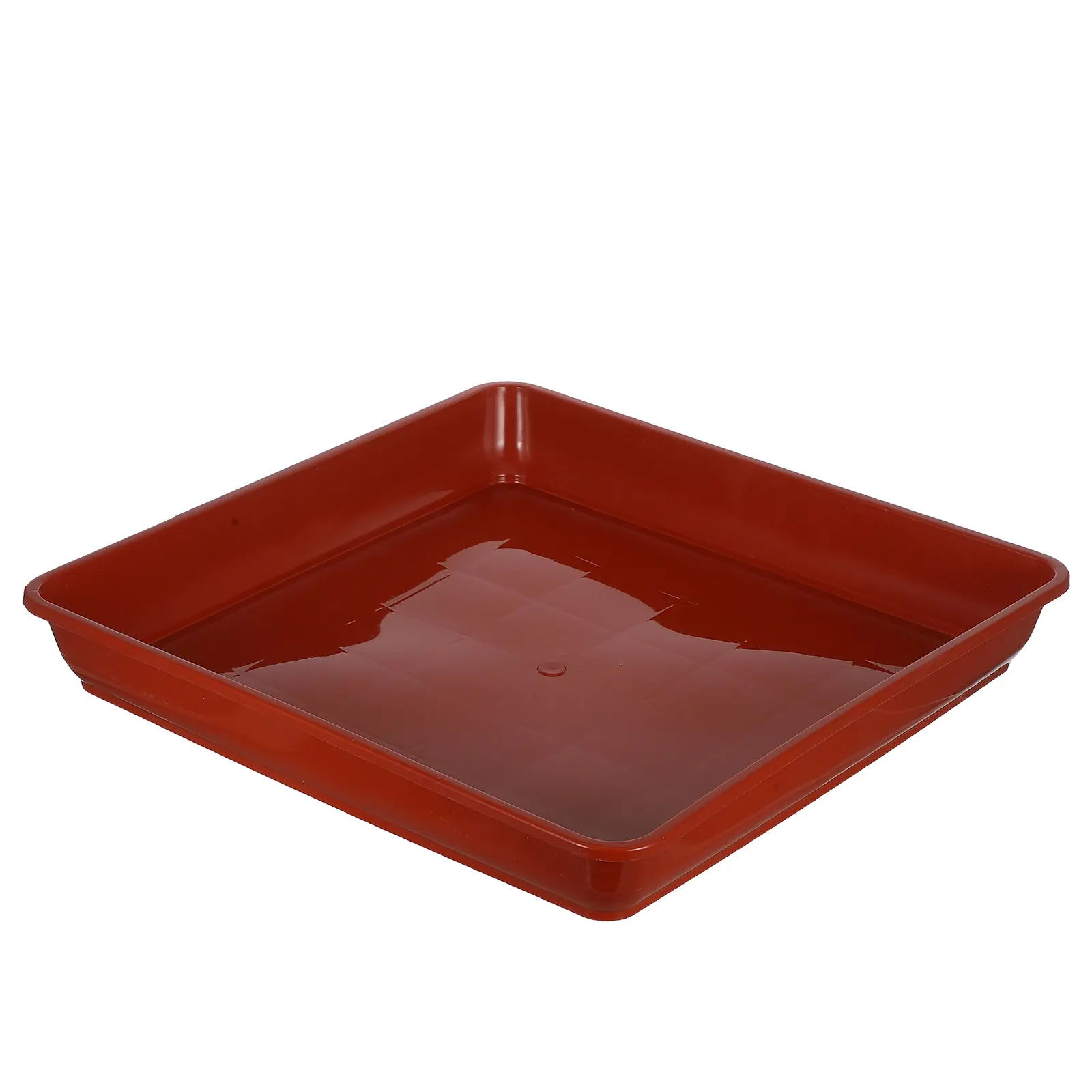 2Pcs Large Square Plant Tray Thickened Plastic Planter Saucer Water Catcher for Indoor Outdoor Bonsai Garden Balcony
