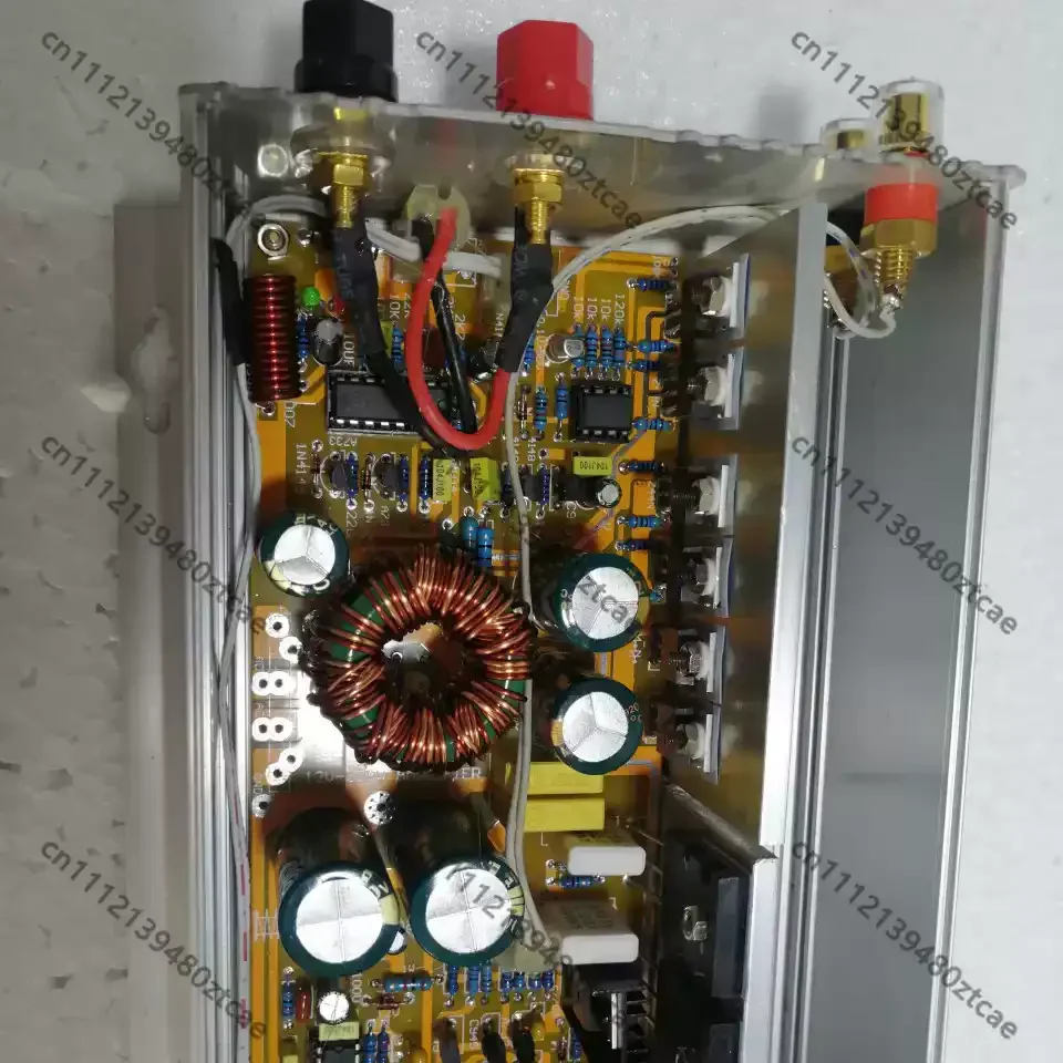 Finished 12V DC Mono Amplifier Machine 200W Integrated Tone Control Portable Vehicle Bass Complete Audio Device