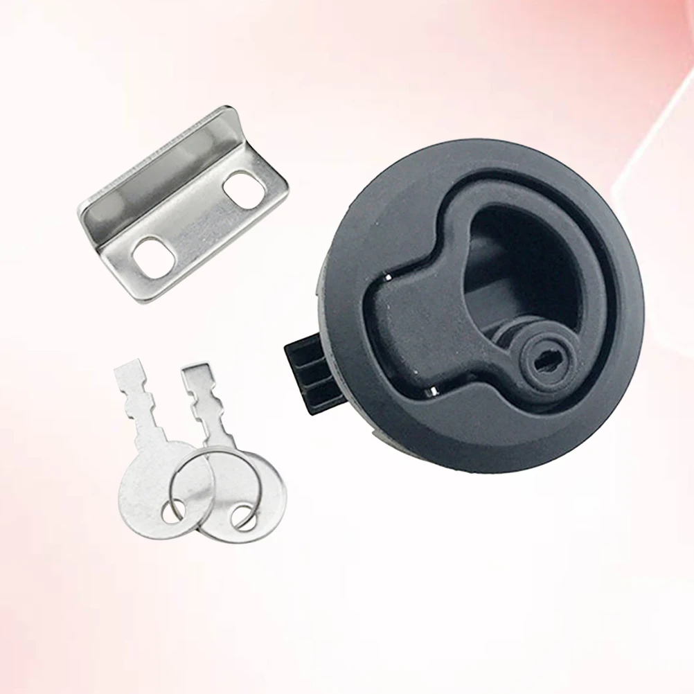 

1pcs Nylon Buckle Flush Pull Lift Handle Marine Boat Flush Pull Latch Door Hardware RV Boat Latch Deck Hatch Well Lid