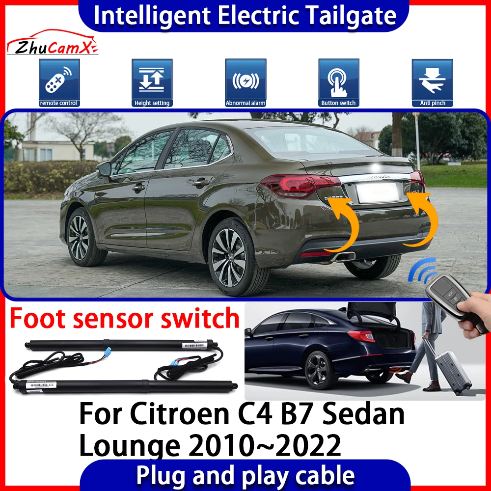 

Car Automatic Lifting kit Opening Trunk Intelligent Electric Tail Gate Lift Tailgate for Citroen C4 B7 Sedan Lounge 2010~2022