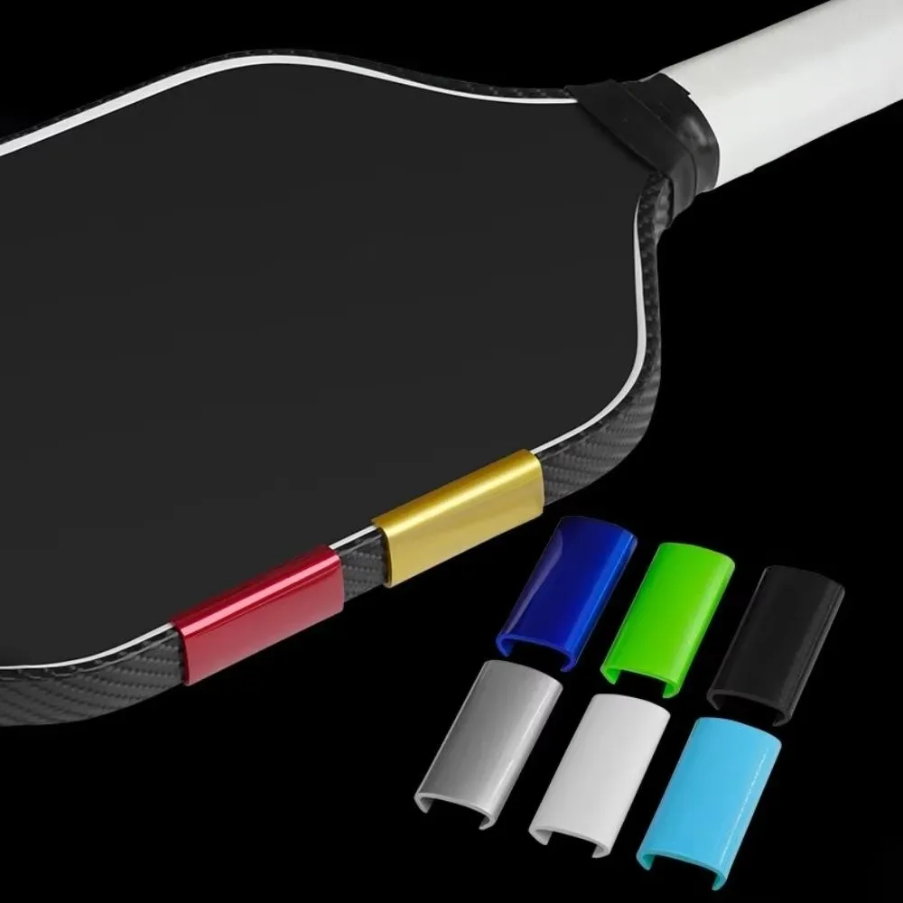 3Pcs Weighted Blocks Pickleball Paddle Edge Protector Decorative Colorful 16mm Fit Edge Protector Clips Shock Absorption