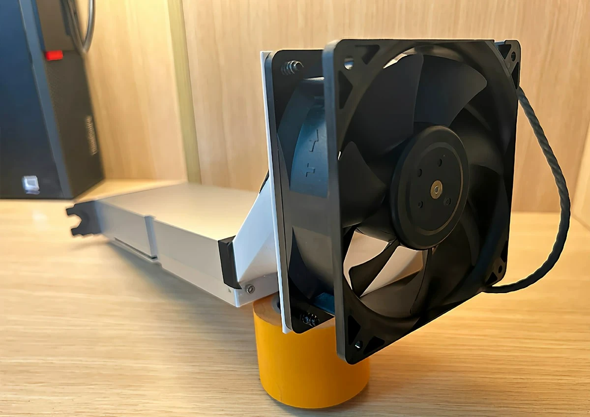 New 12cm Cooling Fan for NVIDIA for Tesla A100 H800 170HX L40 L20 & RTX PRO GPU