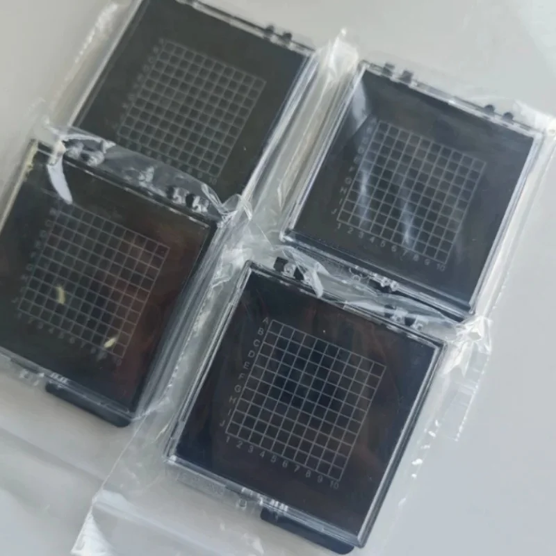 Anti-Dust Self-Adhesive Sample Storage Box Protective Container for Silicon Wafer Chip Optical Devices