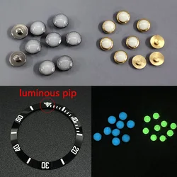 Green Blue Luminous Pip Suitable For Bezel Insert Lume Pip 12 Clock Scale Watch Bezel Luminous Pearl Replace Parts