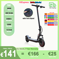 ATSANT TS07 Electric Scooter 600W 36V 10.5ah 31KM/H 35KM Long Range 8.5Inch Tyres with Shock Absorption Turn Signal Escooter