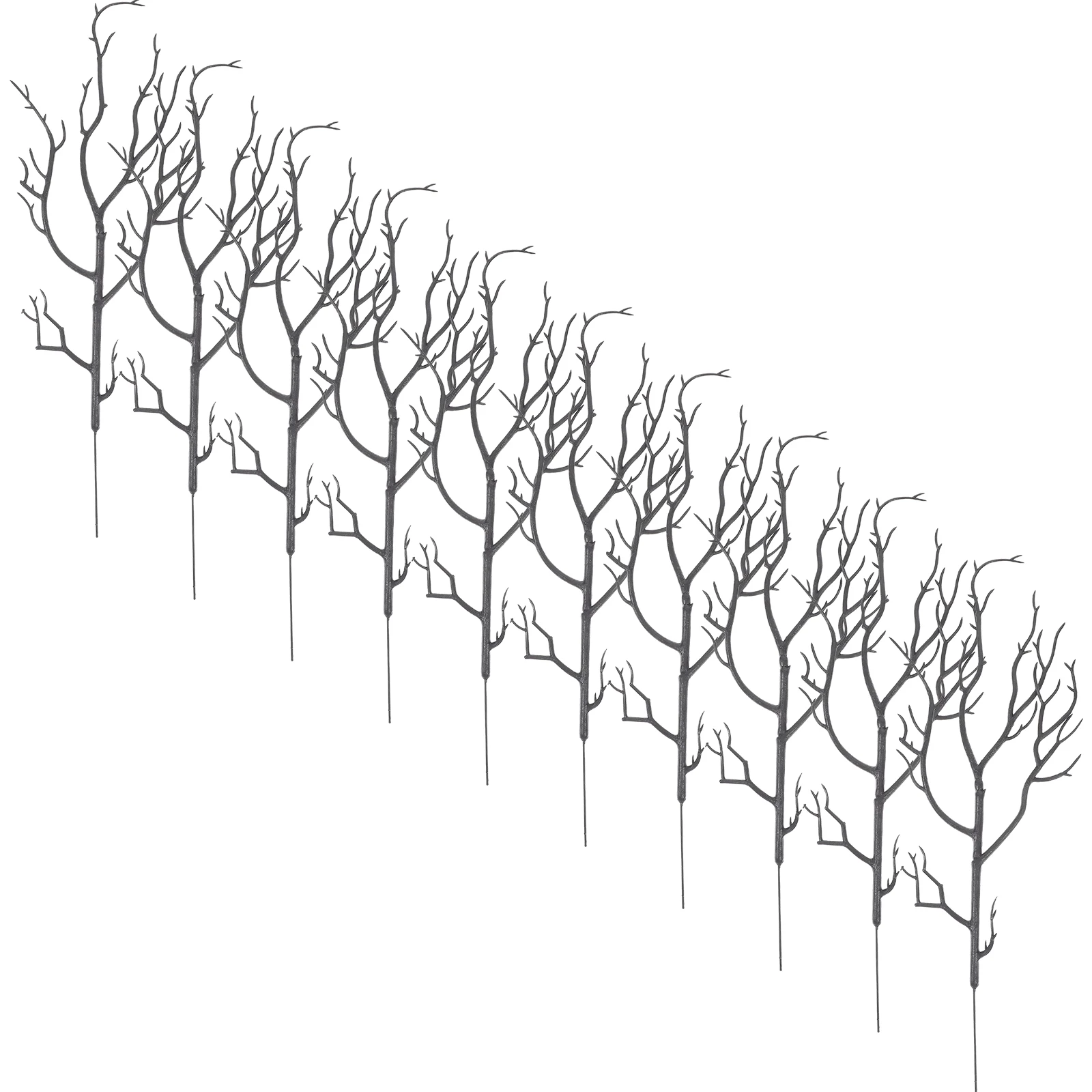 

12pcs Artificial Antler Branches Realistic Fake Dried Tree Twigs For Vase Filling Home Decor Diy Craft Party Supplies