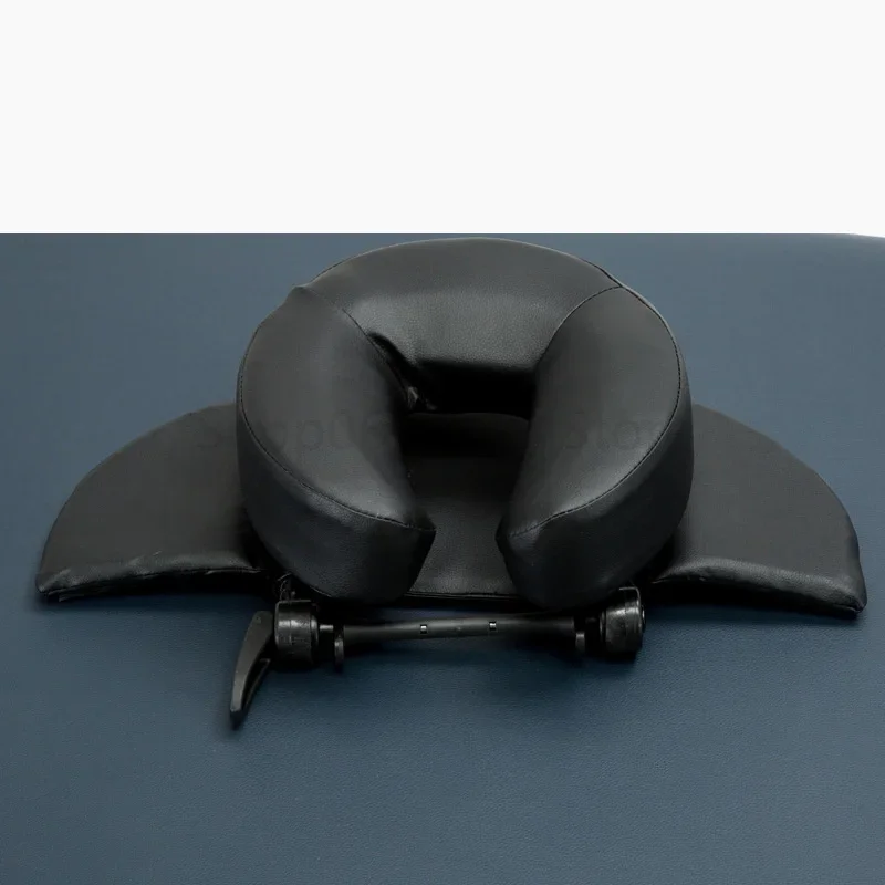 U-Shaped Face Cradle Cushion Arm Support Pad Massage Relax Table Folding Chair Headrest Soft PU Foam Pillow for Salon SPA Home