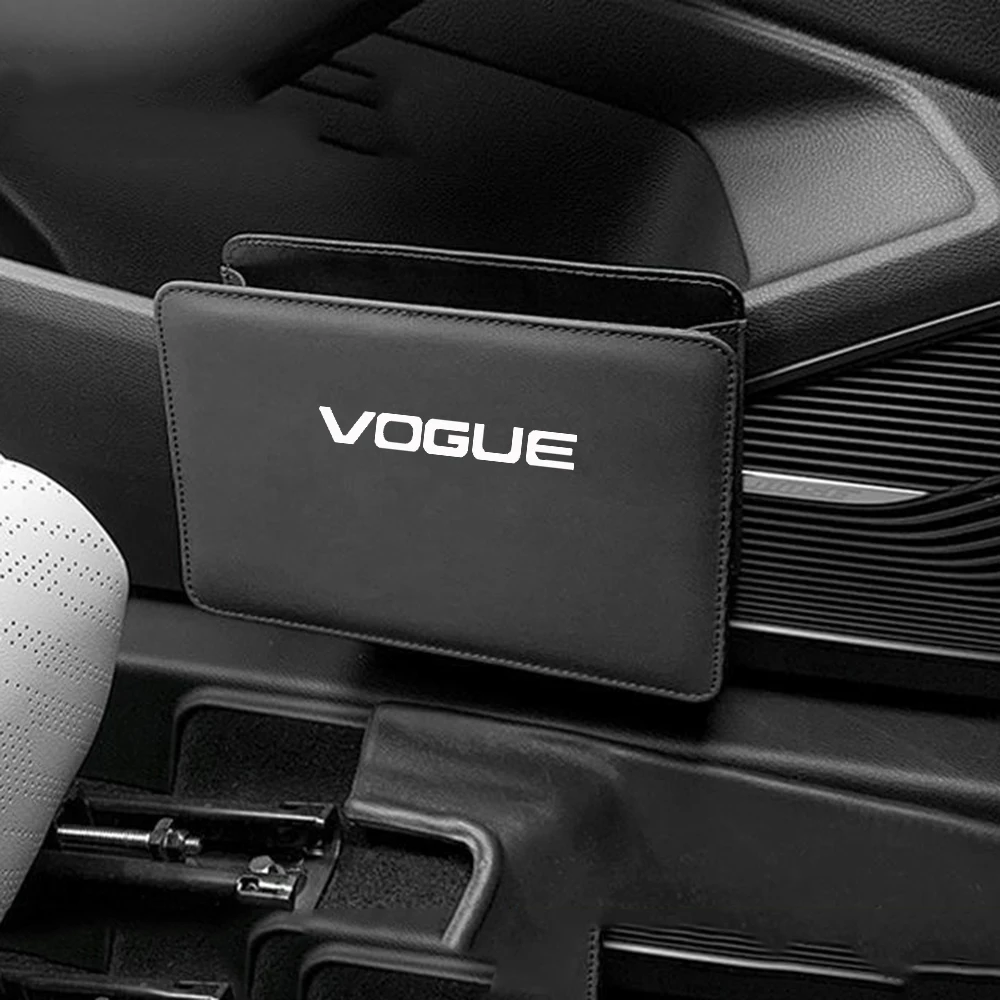 Car Trash Can Collapsible Leak-Proof Storage Bag Backseat with Garbage Bag for VOGUE Car Accessories