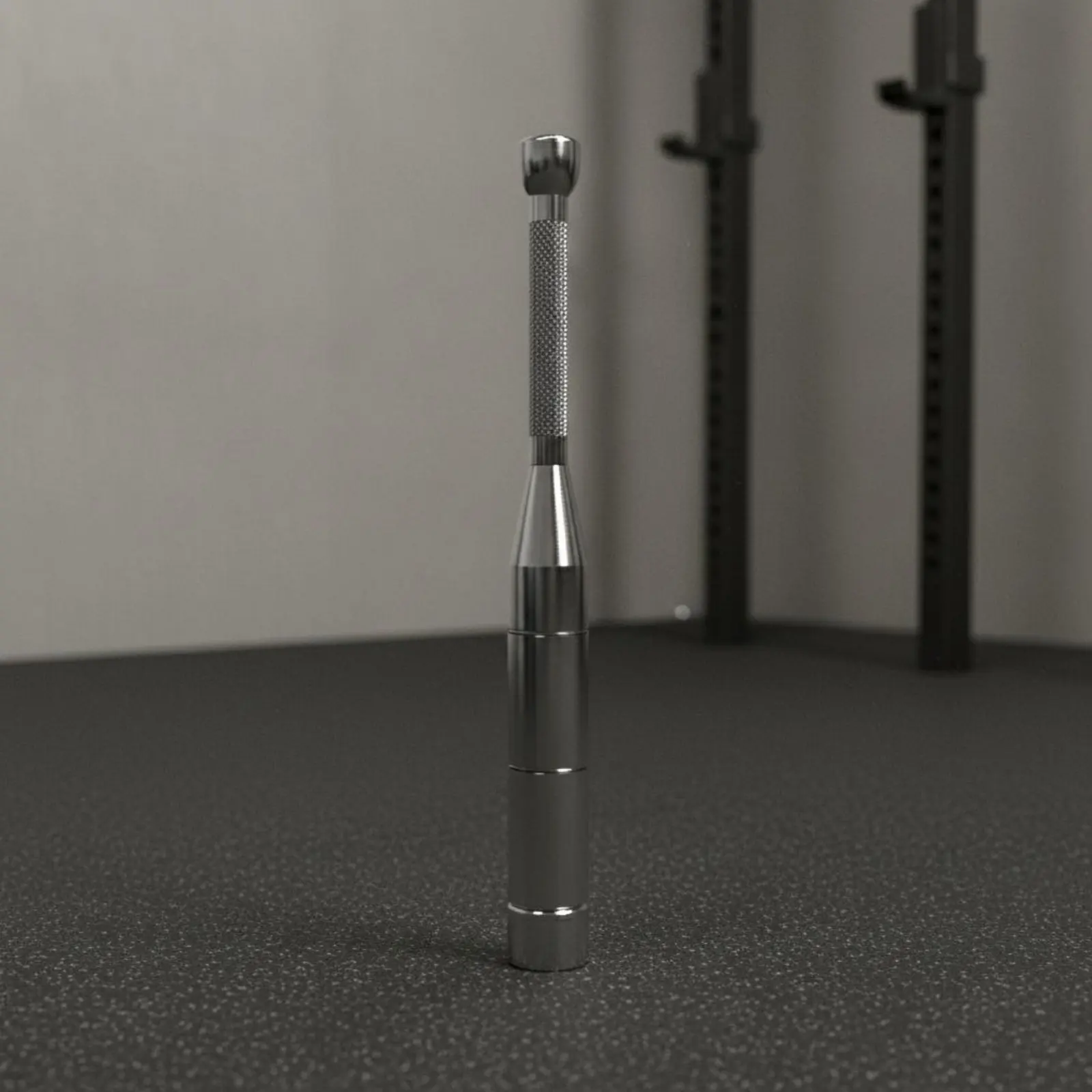 Clubbell de Acero Ajustable con Agarre Moleteado, Macebell de Acero con Peso Desmontable, Resistente a la Corrosión para Gimnasio en Casa