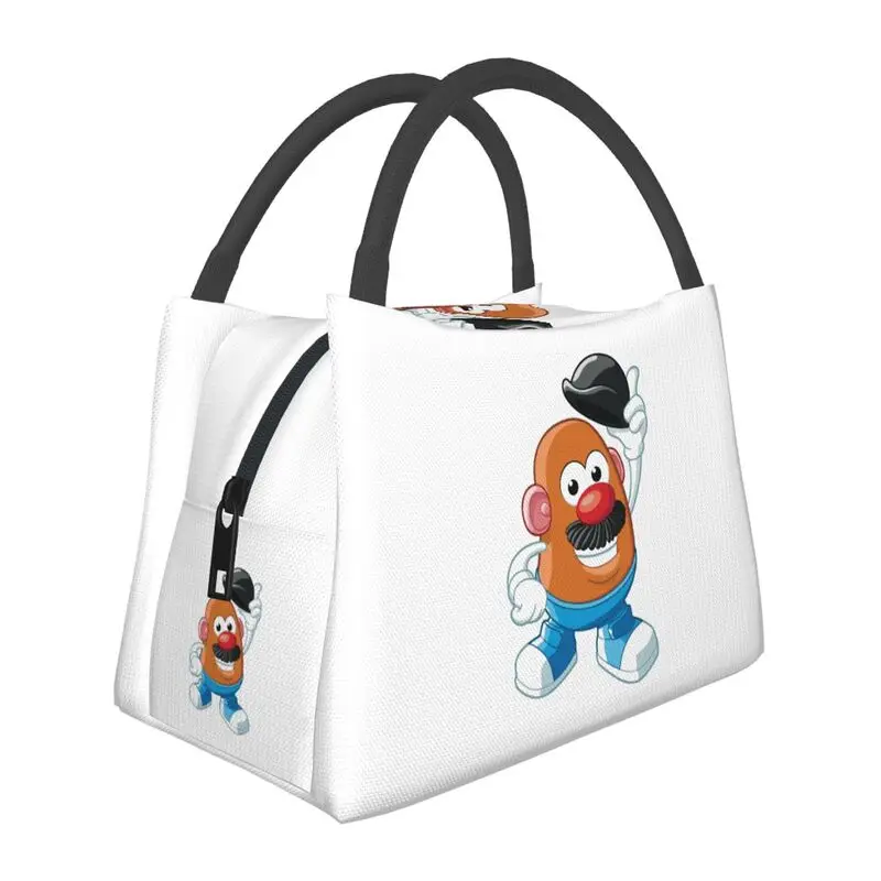 

Mr. Potato Head Anime Toy Story Insulated Lunch Bag for Women Portable Thermal Cooler Lunch Box Work Picnic