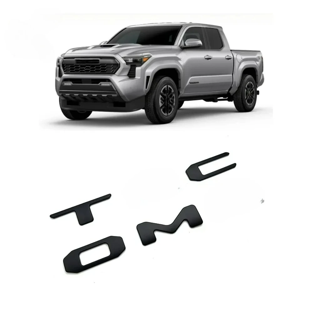 

Tailgate Insert Indent Stickers For Toyota Tacoma 2024 2025 Car Logo Decor Decals Vinyl Letter Cover Auto Tuning Accessories