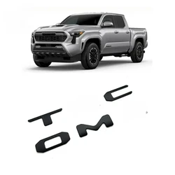 Tailgate Insert Indent Stickers For Toyota Tacoma 2024 2025 Car Logo Decor Decals Vinyl Letter Cover Auto Tuning Accessories