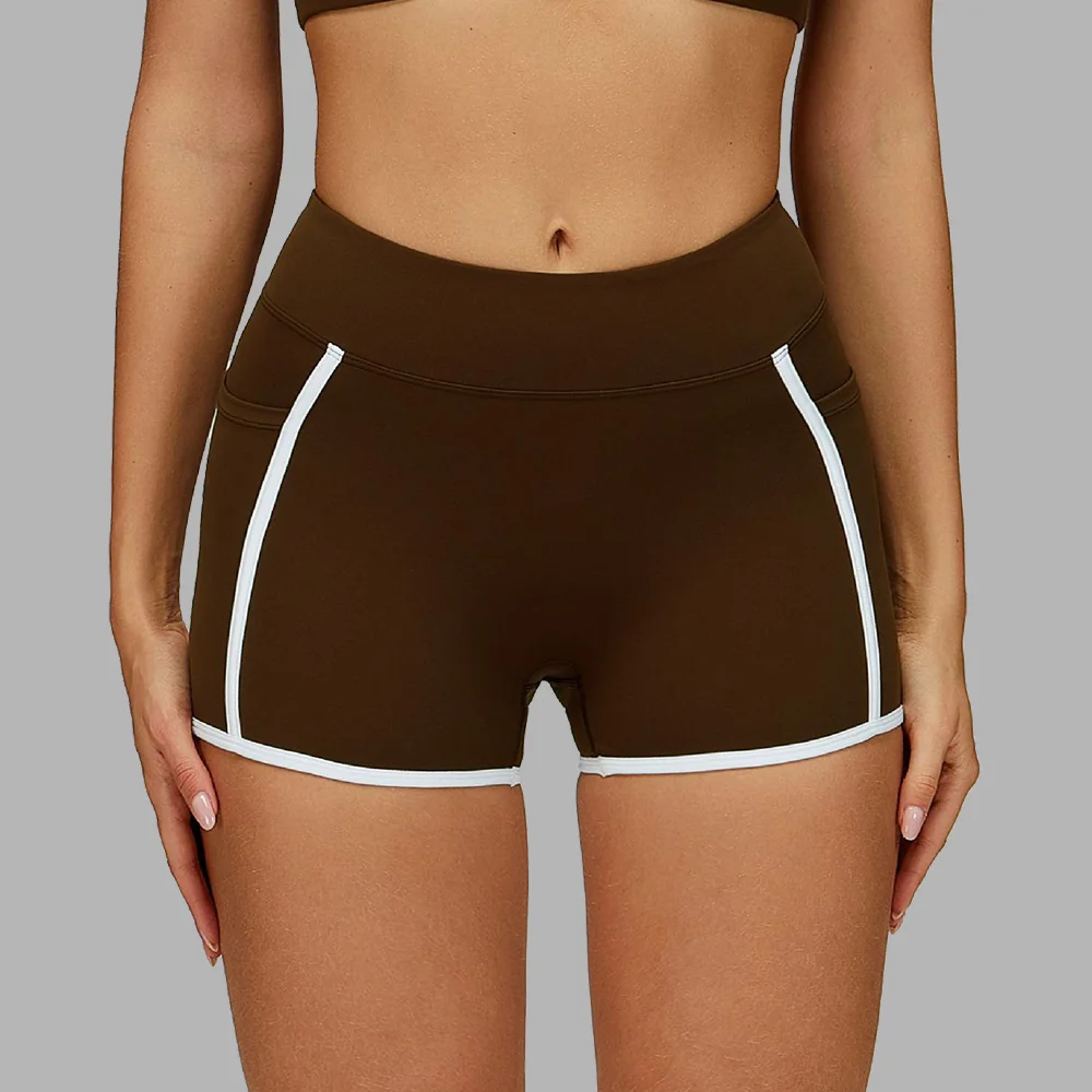 Yoga Shorts Women Summer Sports Shorts Gym Legging Workout Shorts High Waist Push Up Fitness Sports Shorts Running Cycling Short