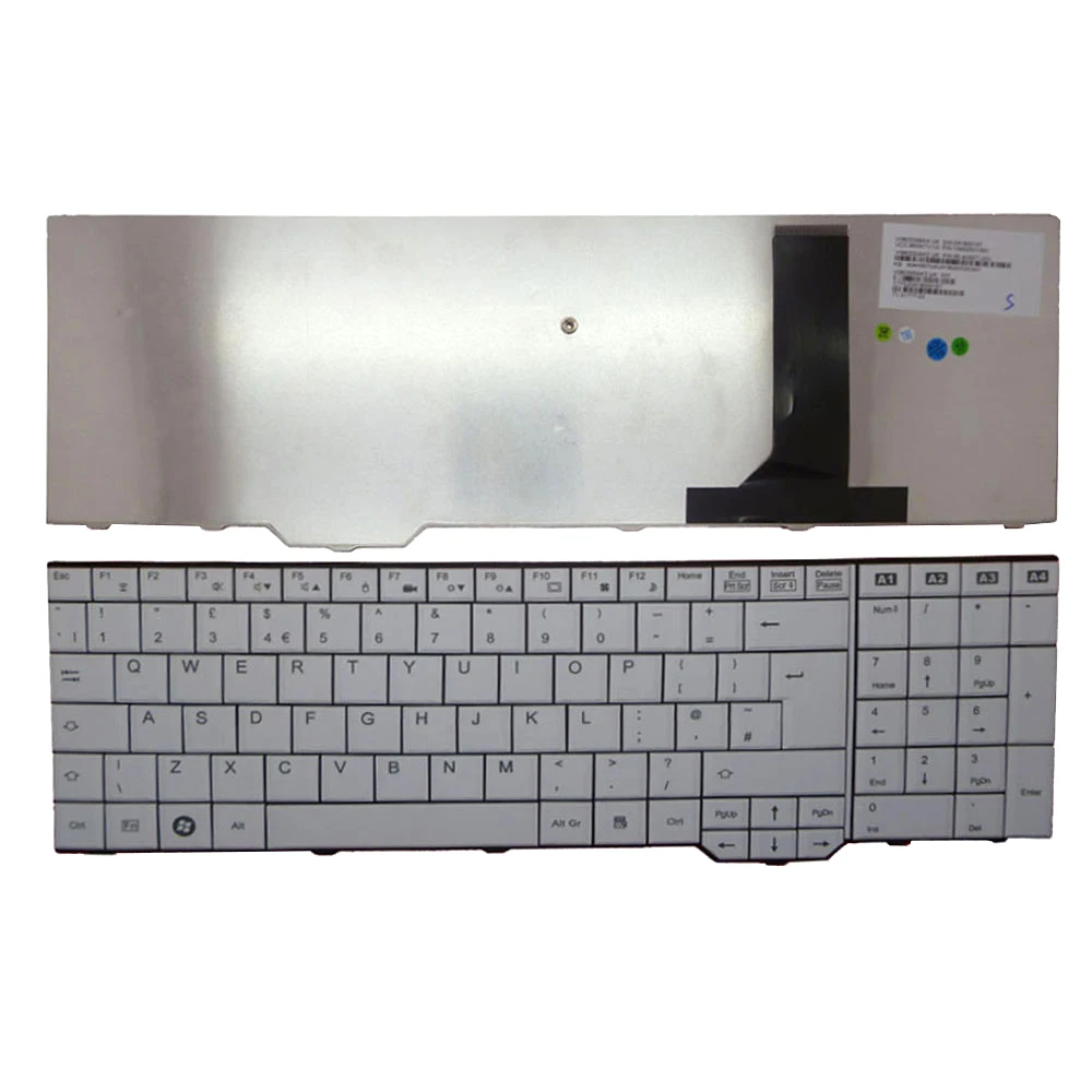 Laptop Keyboard For Fujitsu For Siemens Amilo PI3625 XA3530 XI3650 LI3910 860N71110 90.4H907.U0U 10600931060 United Kingdom UK