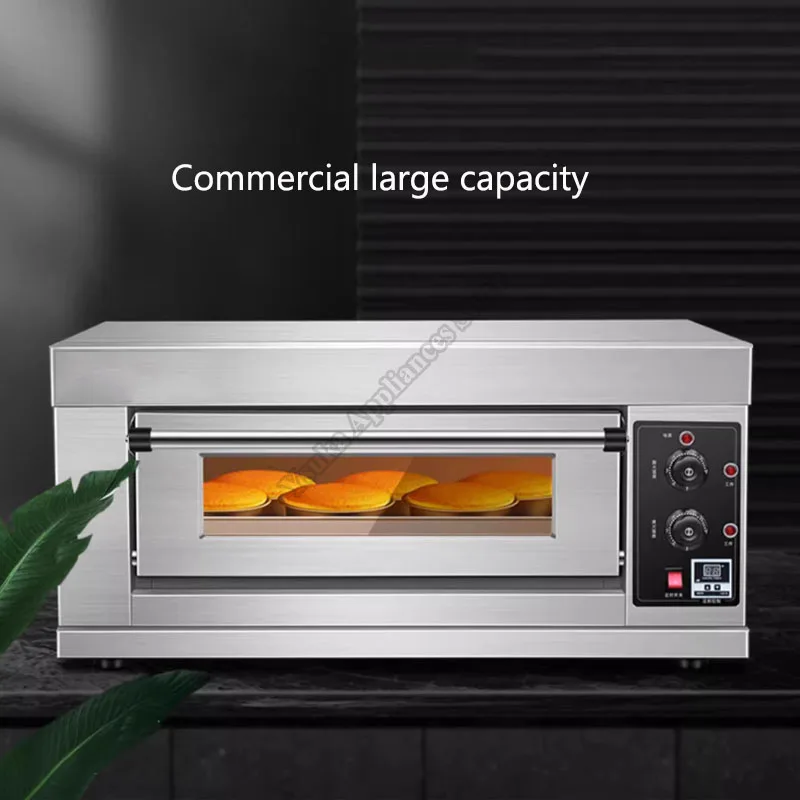 Oven Commercial  Single Layer Pizza Bread Cake Equipment Bakery Food Processors  Large Capacity Furnace