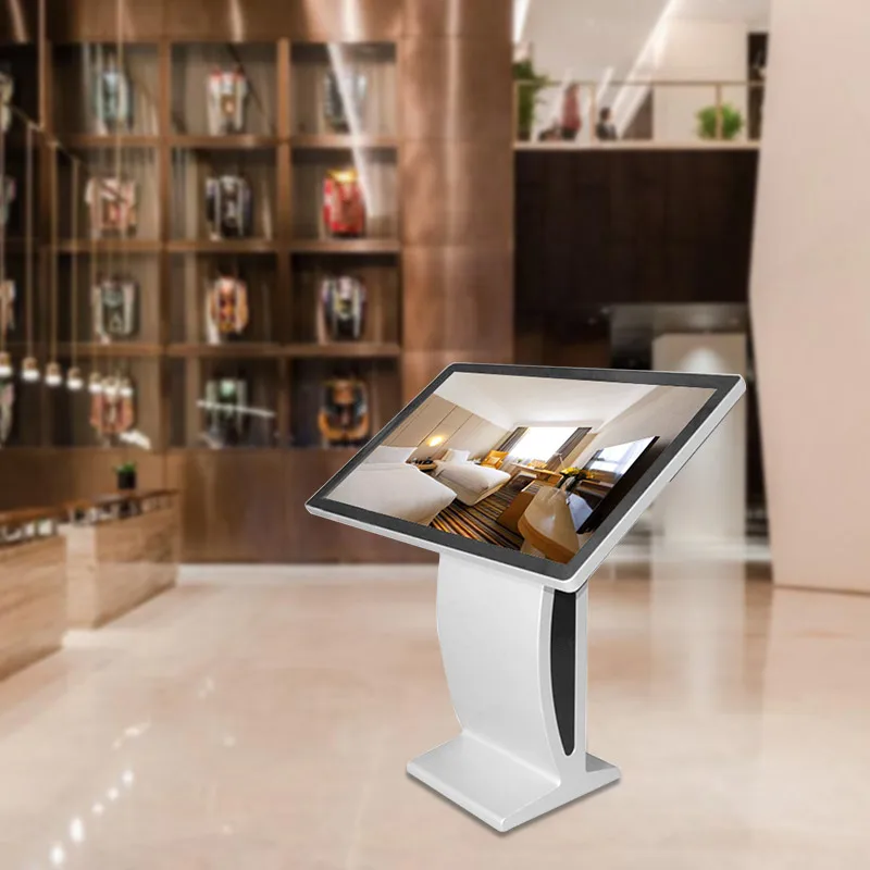 شاشة عرض إعلانات LCD داخلية شاشة عرض LCD للإعلان شاشة تفاعلية كشك شاشة تعمل باللمس الطوطم الرقمية