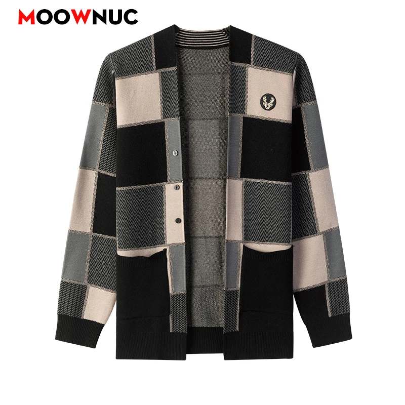 Cardigan vêtements pour hommes pull pour hommes printemps Streetwear hommes Sweat-shirt tricot automne mode décontracté Hombre chaud solide mâle