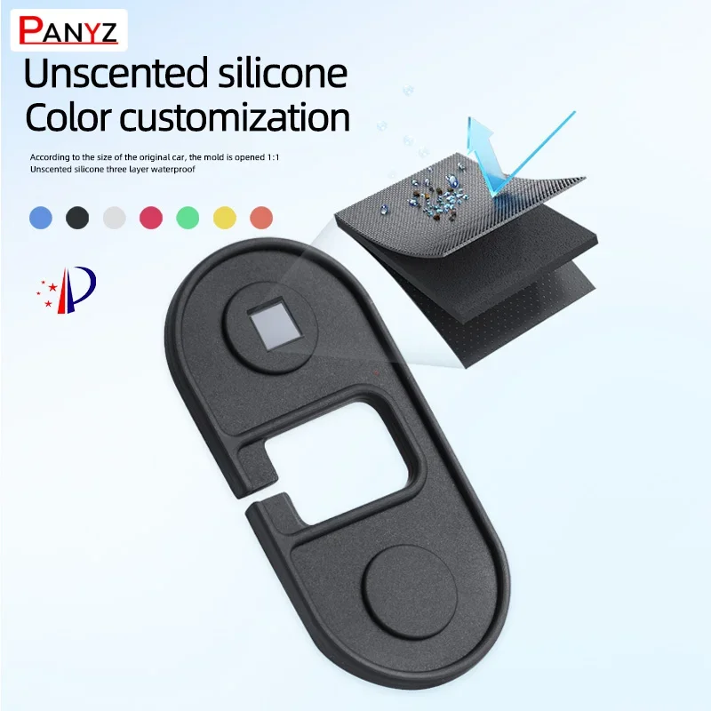 For NIO ES8 Door Limiter ABS Protection Cover Door Lock Buckle Cover Modification Model Silicone Door Arrester Pads