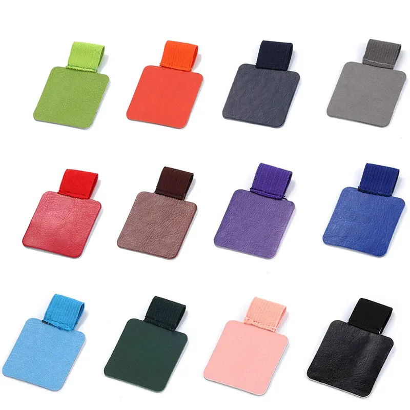 A16R-12 Pack Pen Loop Holder, Self-Adhesive Pen Holder Pencil Elastic Loop For Notebooks, Journals, Calendars