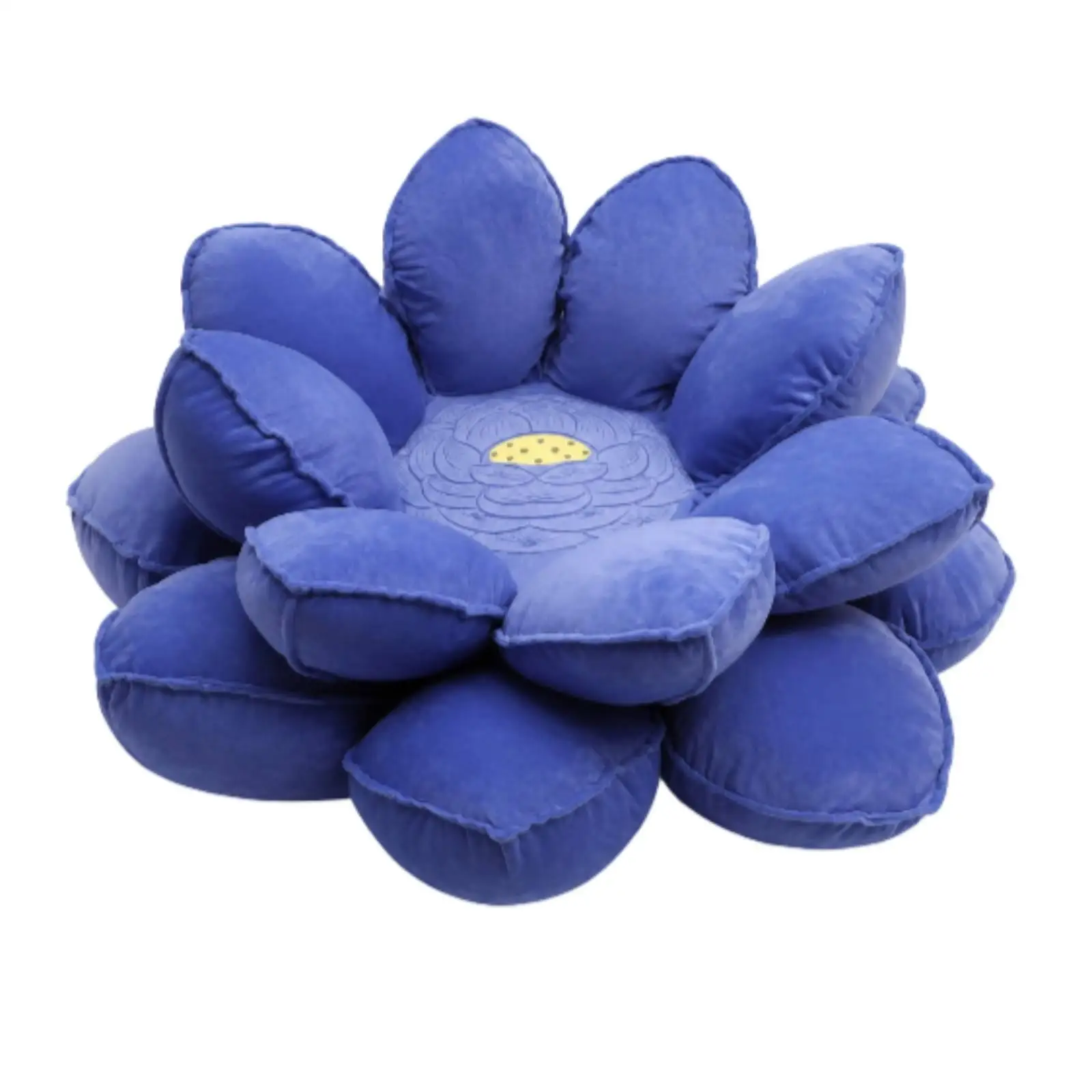 Flower Floor Cushion Stuffed Flower Seat Cushion Soft for Balcony