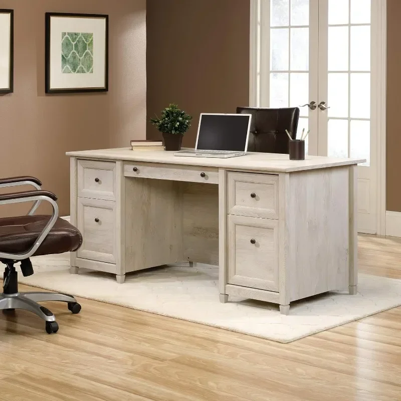 Sauder Edge Water Executive Desk, L: 65.12