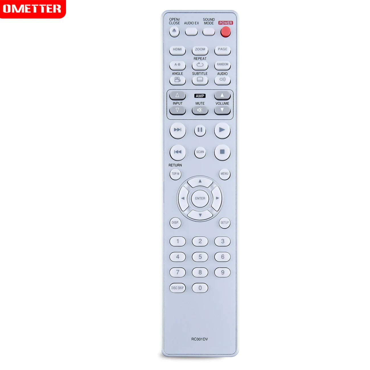 RC001DV สำหรับ Marantz DVD รีโมทคอนโทรล DV7010 DV4003 DV7001 DV9500 9600