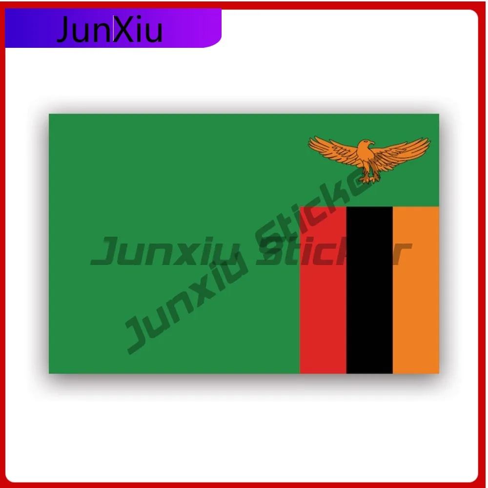 Zambian Flag Sticke…