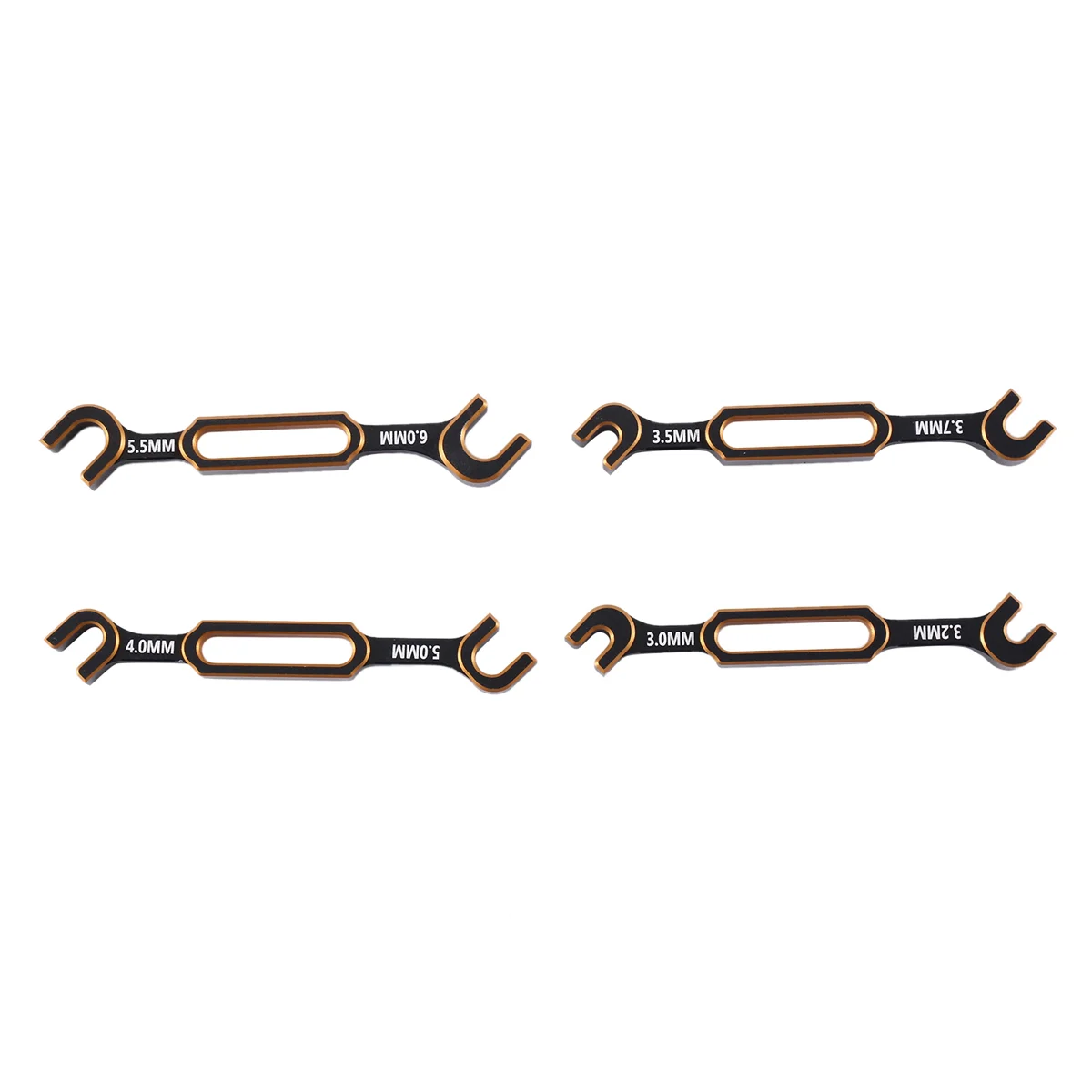 4 Uds llave 3/3,2/3, 5/3,7/4/5/5,5/6mm tuerca tensora removedor de rótula herramienta Universal para RC coche Drone barco, 2