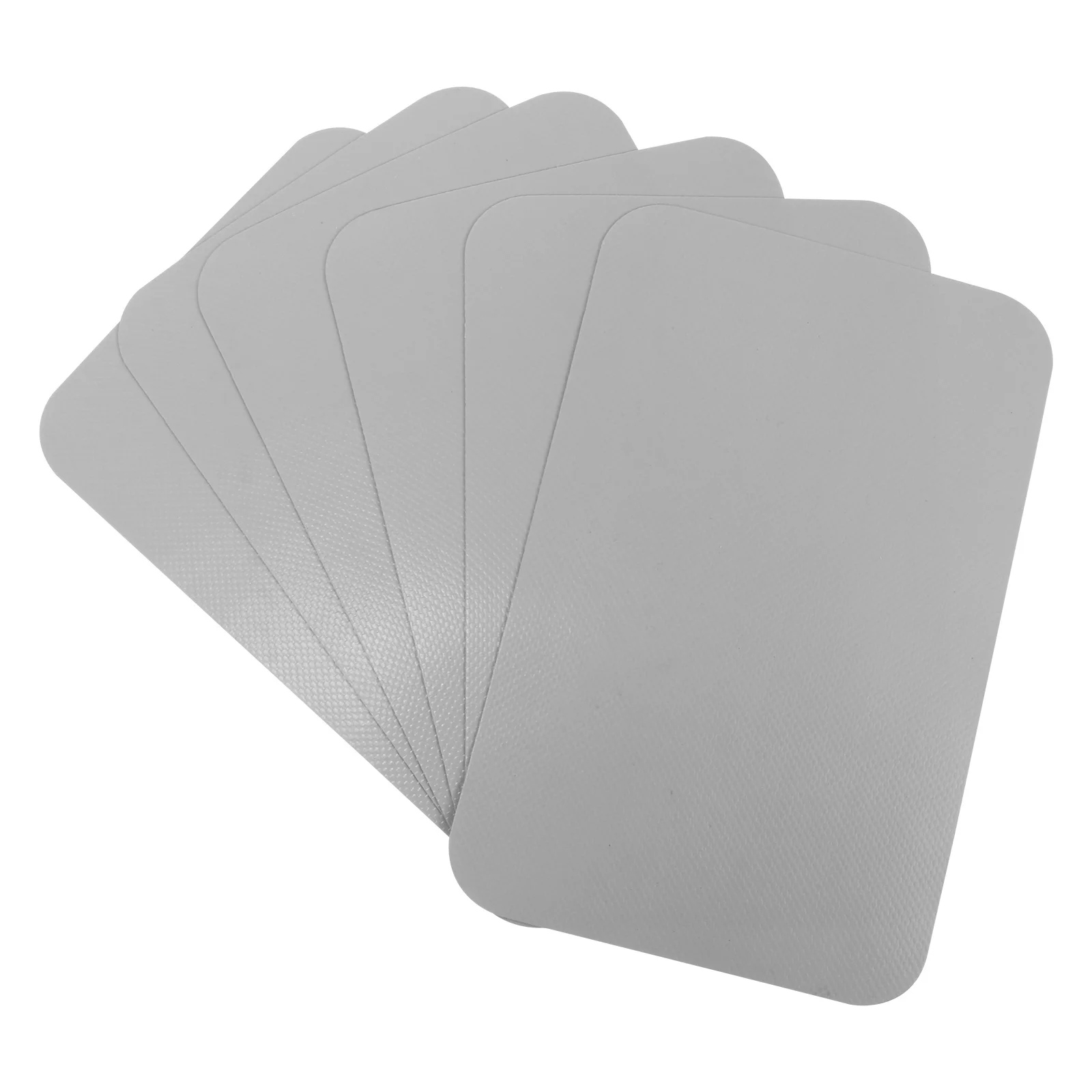 6 قطعة بقع إصلاح بولي كلوريد الفينيل لقارب قابل للنفخ زورق كاياك طوف مقاوم للماء ذاتية اللصق التصحيح متعدد الوظائف سريع #6