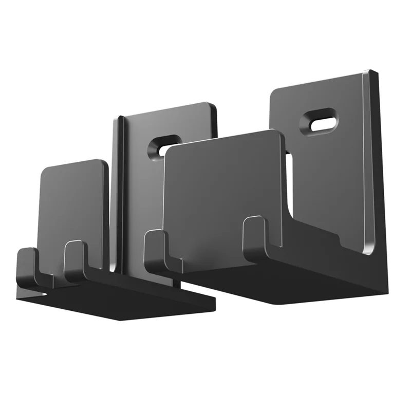 【B89E】Metal Wall Mount Holder Bracket For Nintendo Switch 2 Game Storage Accessories Space-Saving Games Console Display Rack