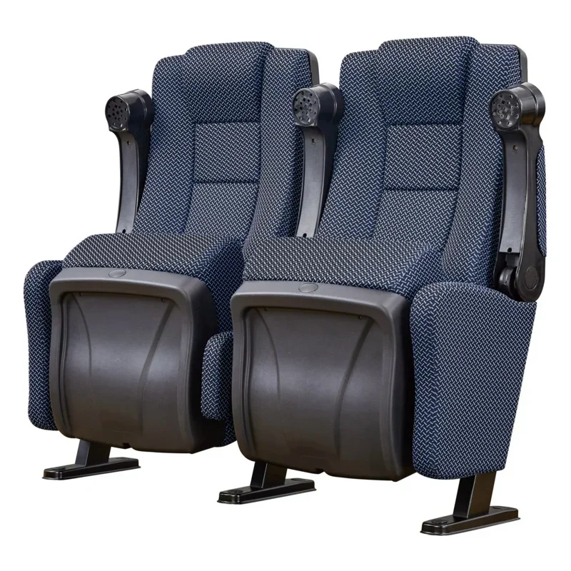 Cinema Chairs  Opera Houses Auditoriums Lecture Halls Row Sofas Multimedia Conference Chairs Customized with Cup Holders