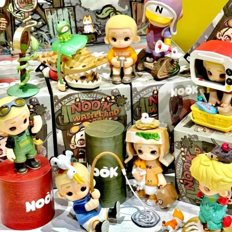 Stock Nook Wasteland Paradise Series Cute Blind Box Multiple Collection Model Mystery Surprise Box Figure Doll Children Toy Gift