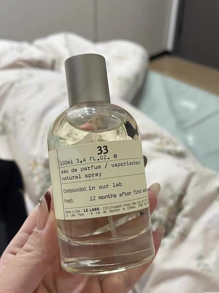 

Santal No. 33 Eau De Parfum Spray for Unisex - 3.4oz Long-Lasting Fragrance, Alcohol-Free, Woody Floral Scent, Portable for Date