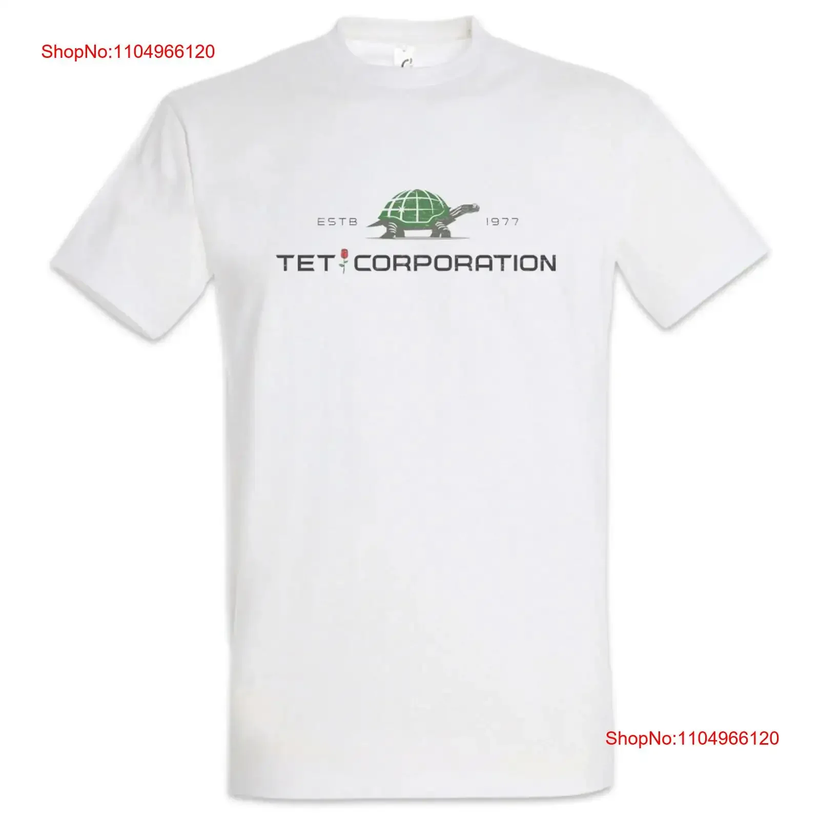 Tet Corporation Camiseta masculina Der dunkle The Dark Zeichen Sign Insignia Logo Tower Turm Gan La Tour nera Company Firma Firmenlogo