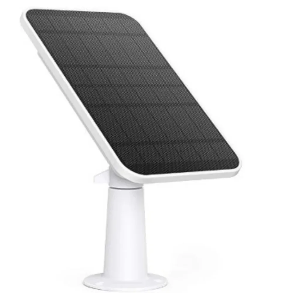 ألواح شمسية 4 وات لـ Eufy Eufycam 2/2 Pro/2C/2C Pro/E مثبتة على الحائط مع كابل طاقة بطول 9.8 قدم