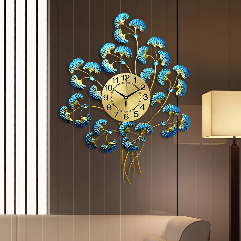 

Unique Design Wall Clocks Flower Vintage Numbers Creative Wall Clock Metal Pretty Precise Oversize Reloj Pared Industrial Decor