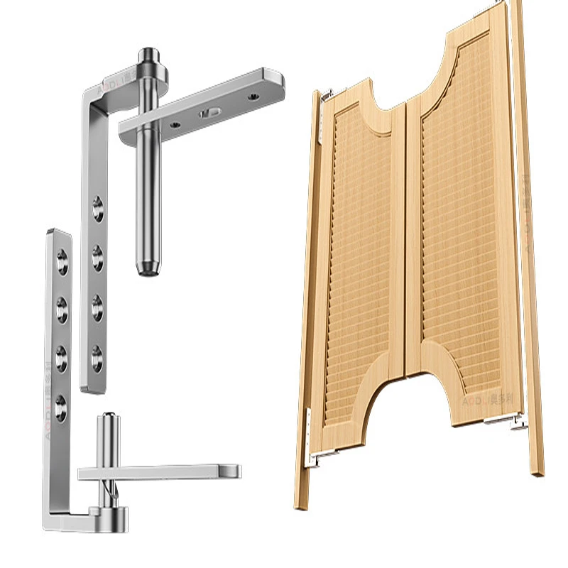 Bar Door Hinge Spring Loaded Half Door Pivot Hinge Left Right Inward Outward Swing Double Action Saloon Door Hardware