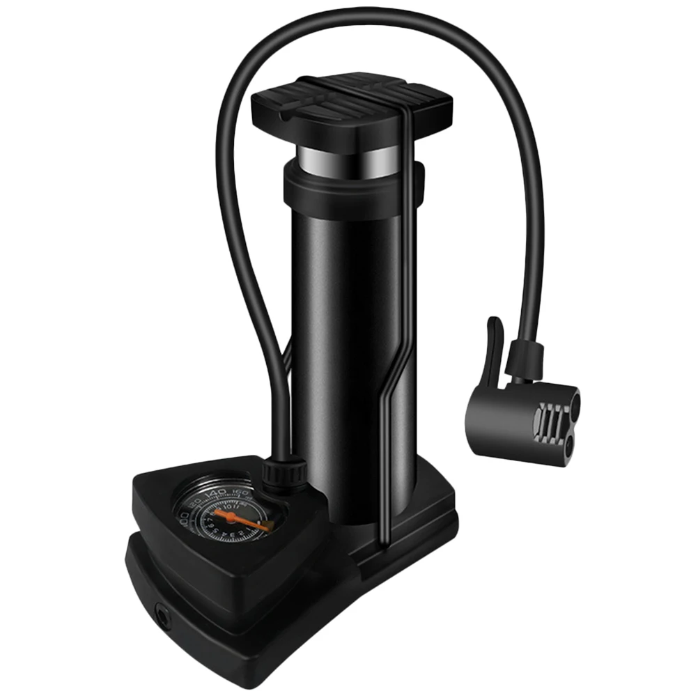 

1 шт. мини-портативный велосипедный насос, складной ножной насос для накачивания шин для велосипеда, мотоцикла, мяч, противоскользящий воздушный насос с удобным дизайном для переноски