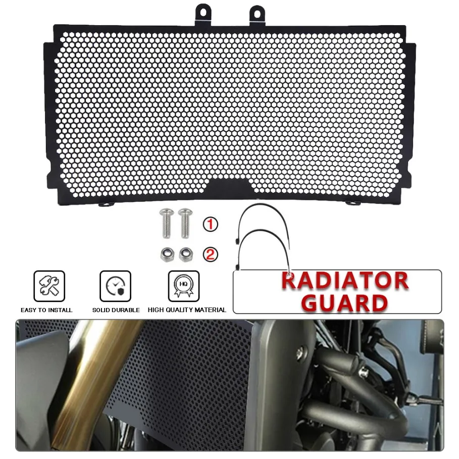 Moto Accessories Radiator Grille Guard Cover Oil Cooler Protector For 790 890 Adventure R S 890 SMT For Husqvarna Norden 901