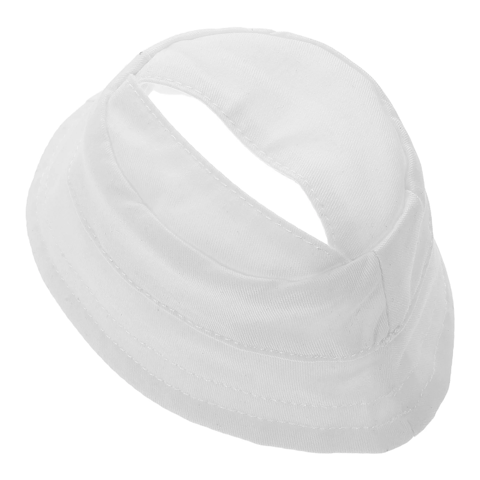 Мини-рыбацкая шляпа, размер 17 см, для тканевых фигурок, стильный открытый верх, удобная посадка, идеально подходит для комбинаций одежды своими руками, белый цвет