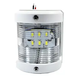 12V White Stern Light Navigation Lights Marine LED Boat Light Sailing Lamp Waterproof Navigation Light Yacht Boat Accessories