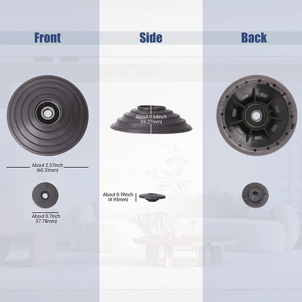 Ball Rad Ersatz für Dyson V10 V11 V15 Staubsauger 100W Hohe Drehmoment Reiniger Kopf V- Ball Räder ersatz